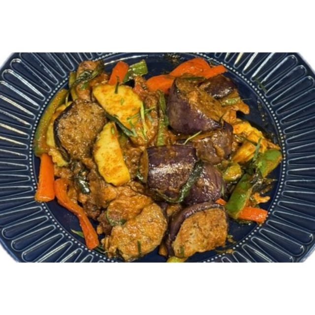 Spicy Eggplants.